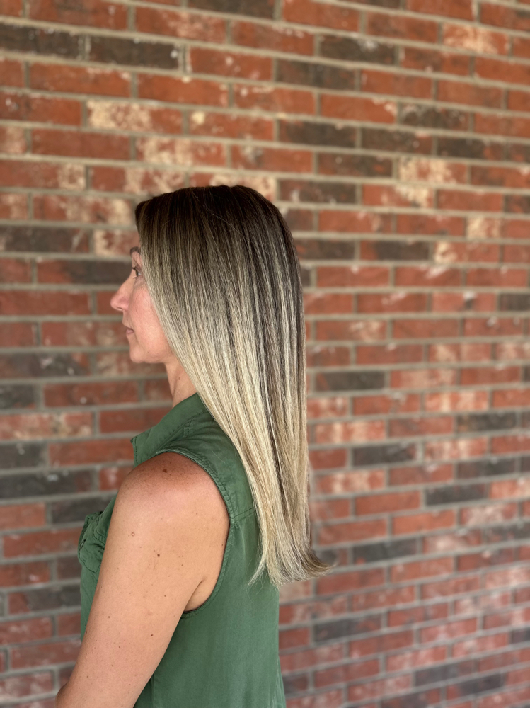 Full Head Highlight at Barebones Beauty in Waynesville, NC