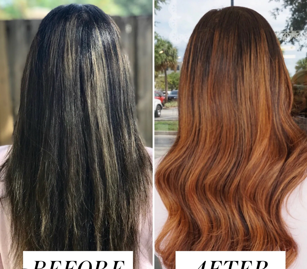 Color correction at JM.DJ Hair Creations in Leland, NC