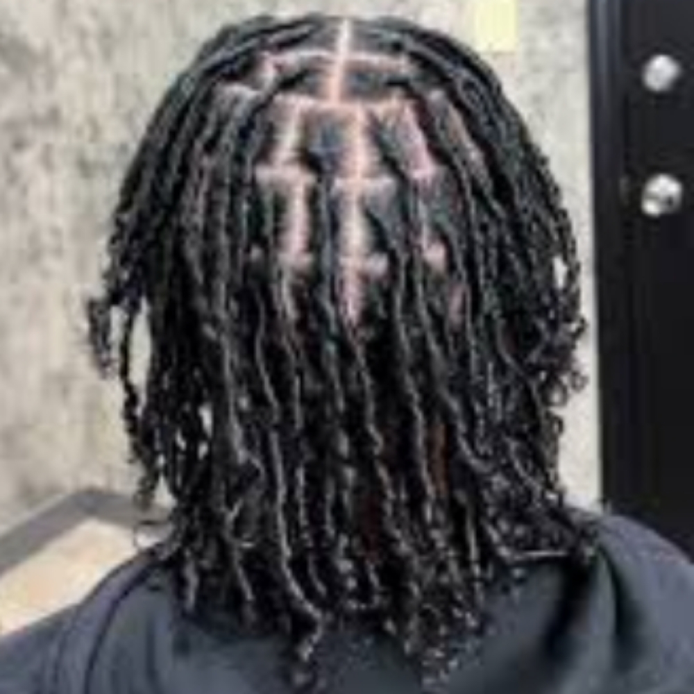 Starter Locs Adults Full & High Top at Naturally Peach Loc Studio in Mount Vernon, GA