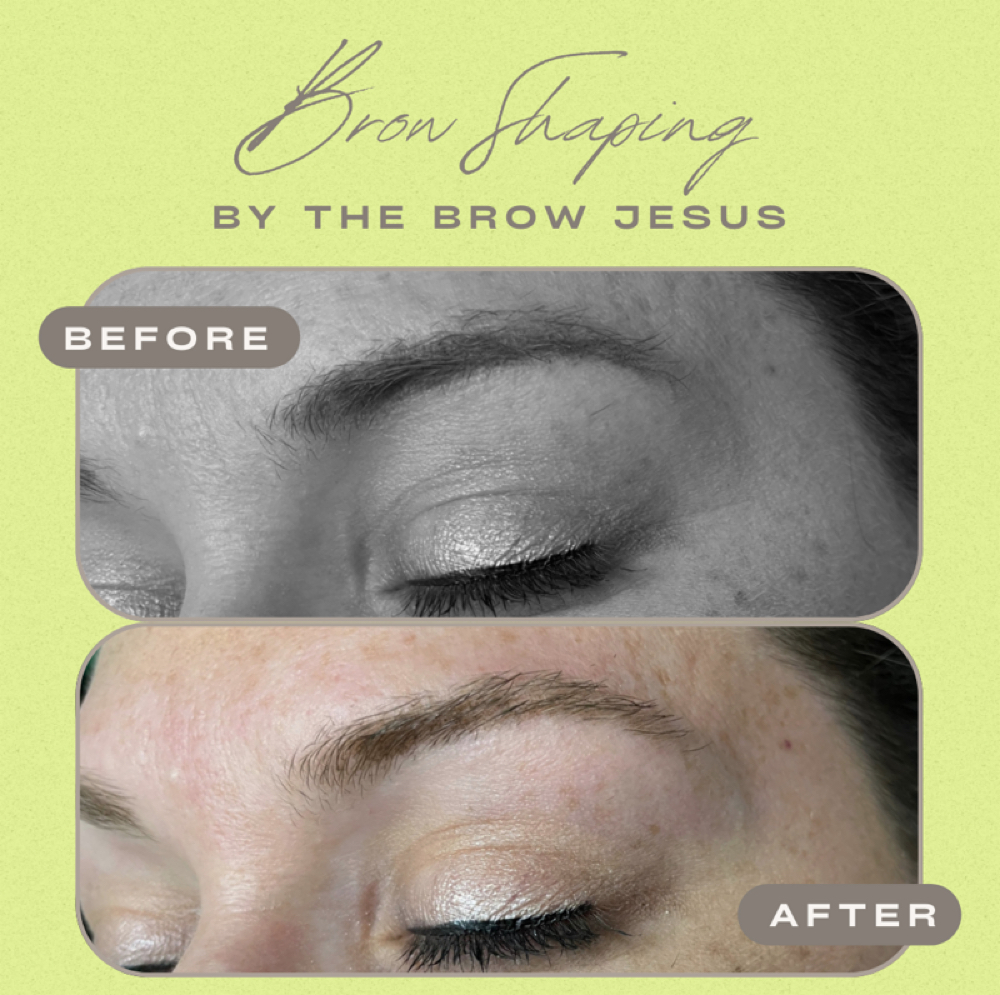 Full Brow Shaping at The Brow Jesus in Omaha, NE