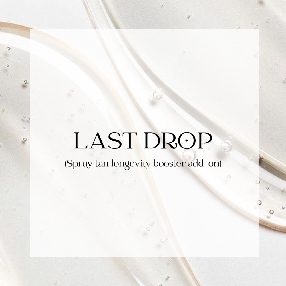 Last Drop Spray Tan Add-on