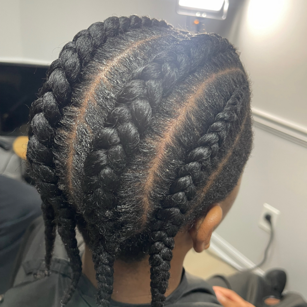 Cornrow Braids at Naturally Glitz Beauty Salon & Boutique in Newnan, GA