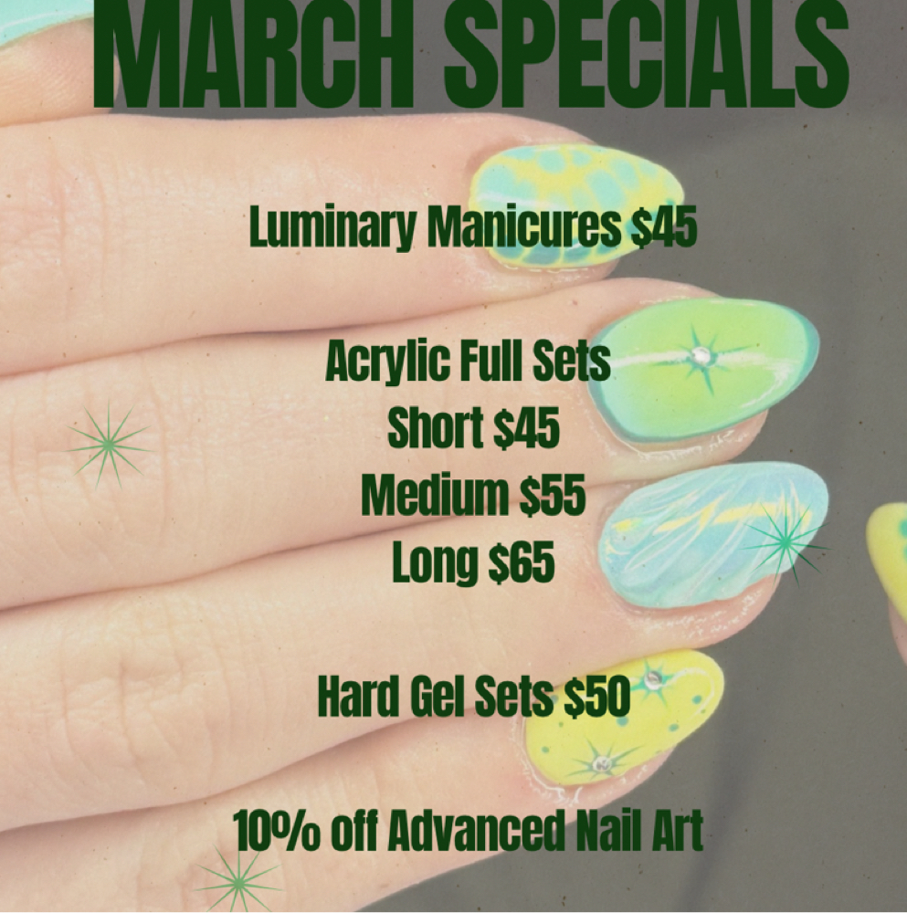 March Special - Luminary Manicure at The Nail Therapist in Nampa, ID