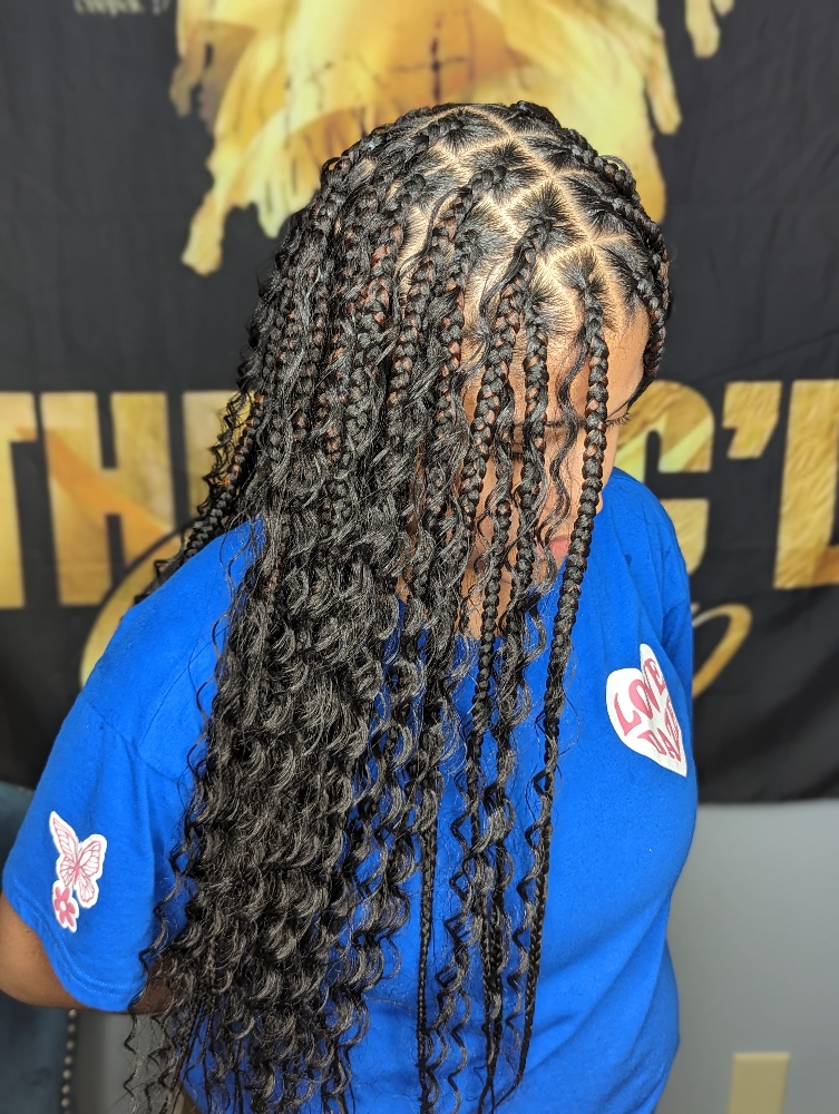 Bohemian Box Braids at The Naturlist Locd Queen in Indianapolis, IN