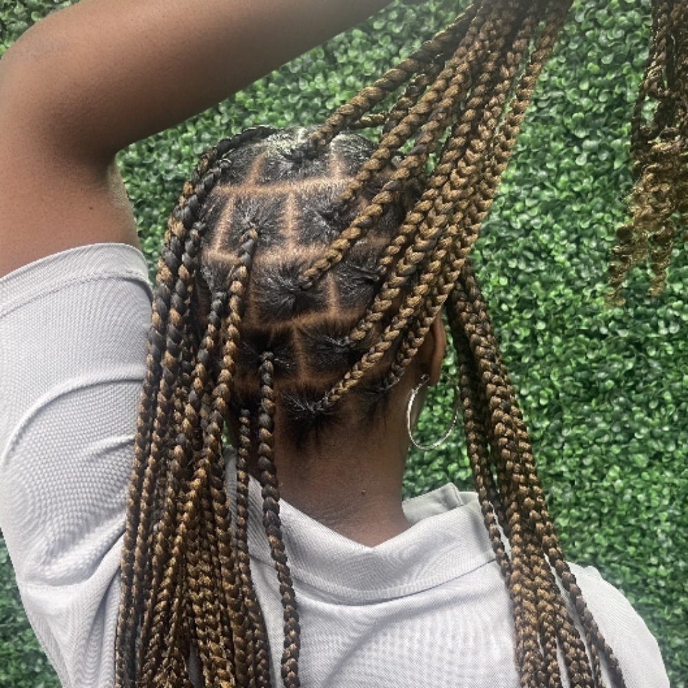 Large Knotless at Shear Genius Beauty Bar in Lafayette, LA