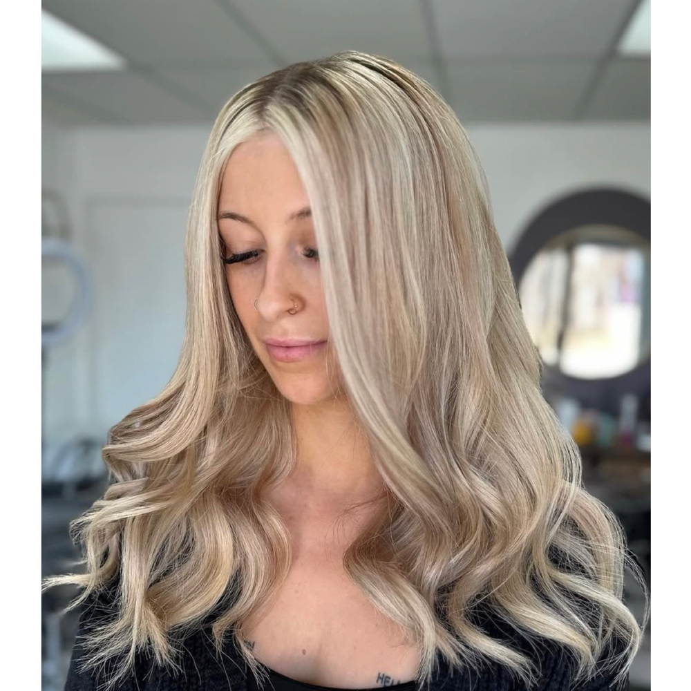 Gloss (toner) With Blow Dry at Shades And Sage in Fall river, MA