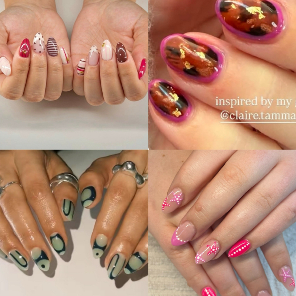 Middle-hard Design $30-45 at Saranails & waxing studio in La Crosse, WI