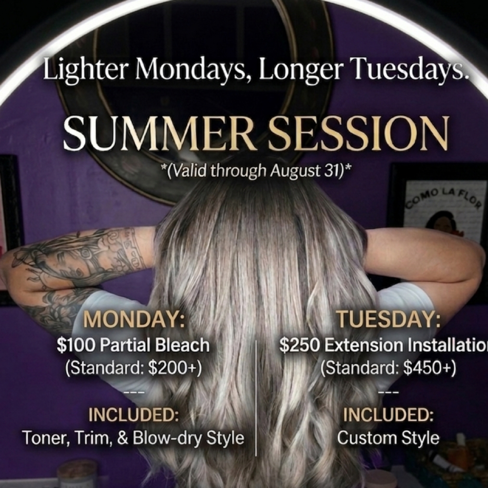 SUMMER SPECIAL: Longer Tuesday at Haiir By Samm in Bakersfield, CA