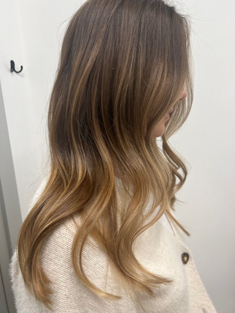 Partial Balayage/painting