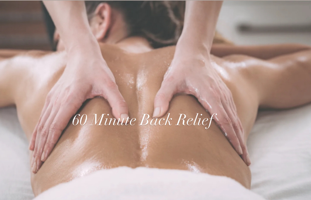 60 Min. Back Relief Massage