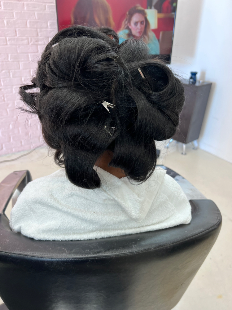 Curl & Pin Curled
