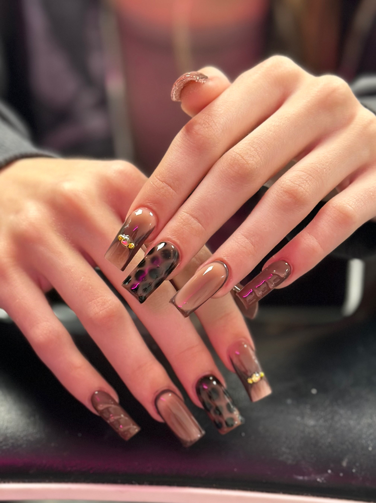 Acrylic Full Set & Spa Pedi