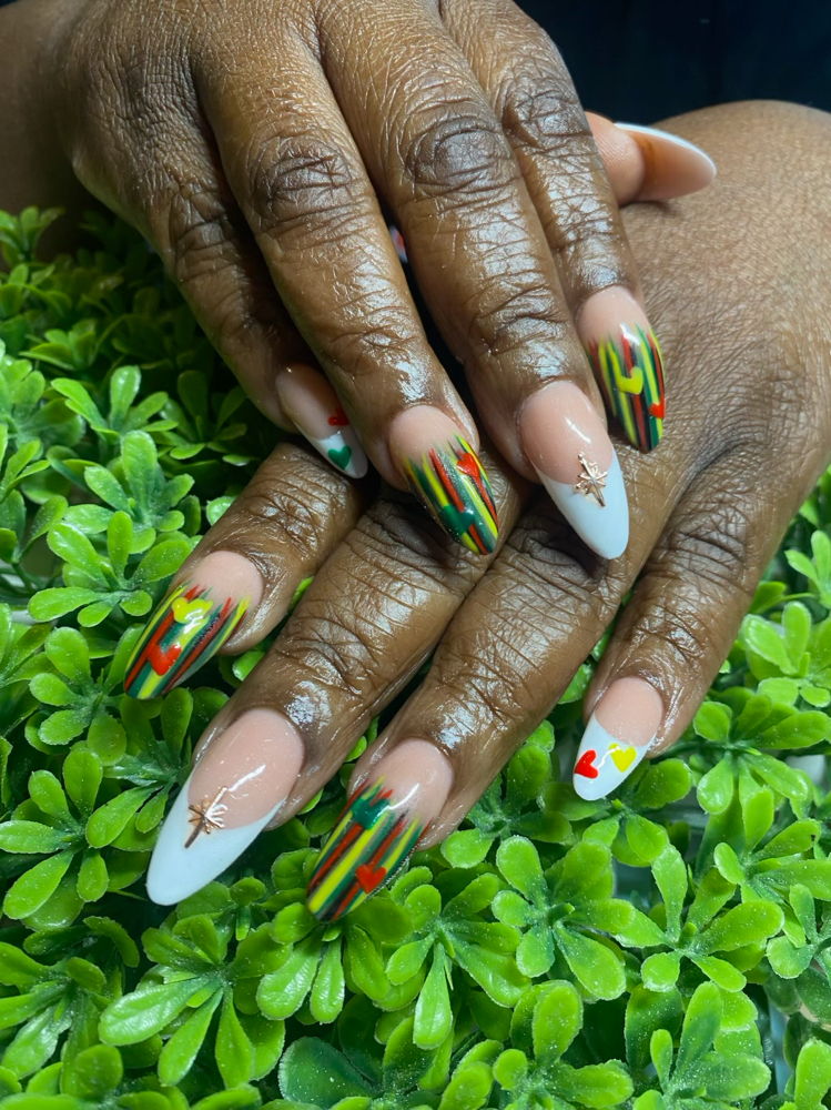 Classic nail art