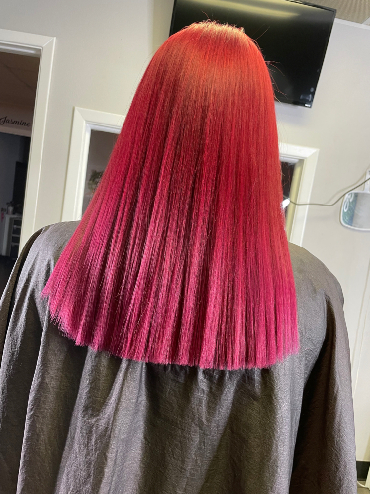 Haircut wash & Style