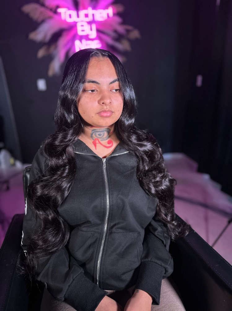 Quick Weave With Leave Out