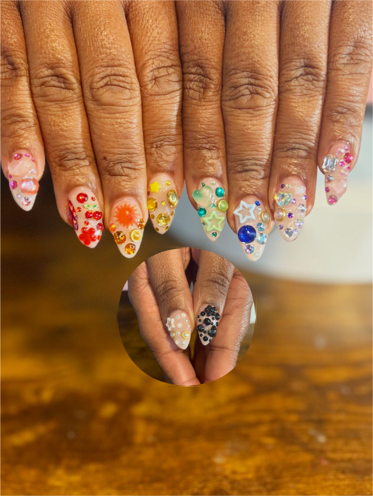 Acryllic Full Set at Liz Seward in Richmond, VA