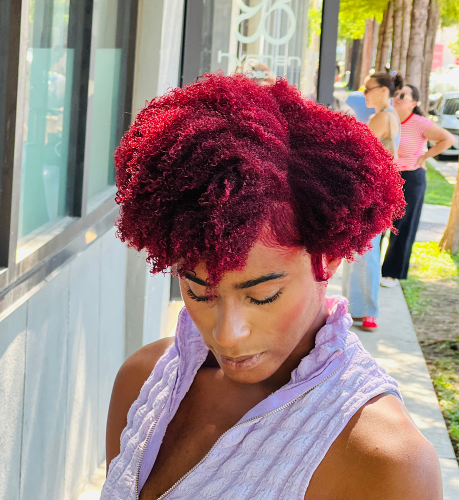 Natural Hair Stying