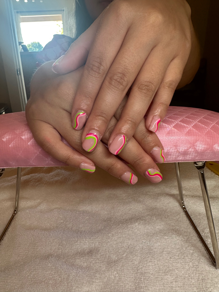 Gel Polish Color Change