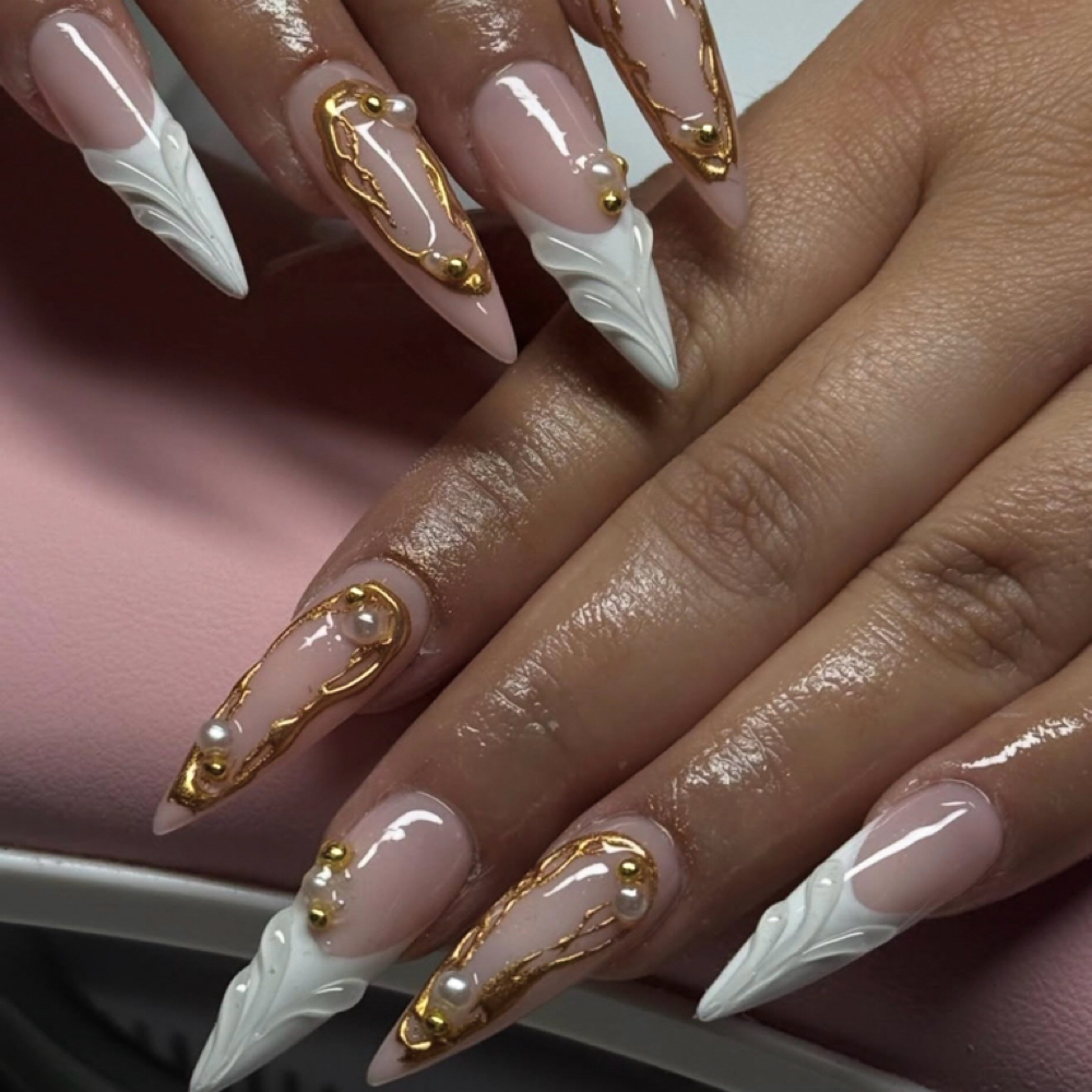 L/XL ~ GelX Full Set at Polished By Addi in College Station, TX