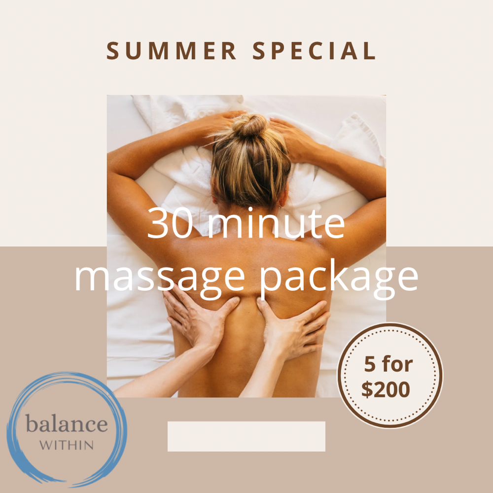 Summer Massage Package