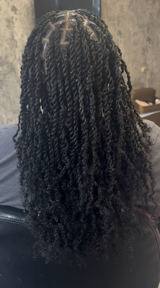 Medium 2 Strand Twist W/ Hair