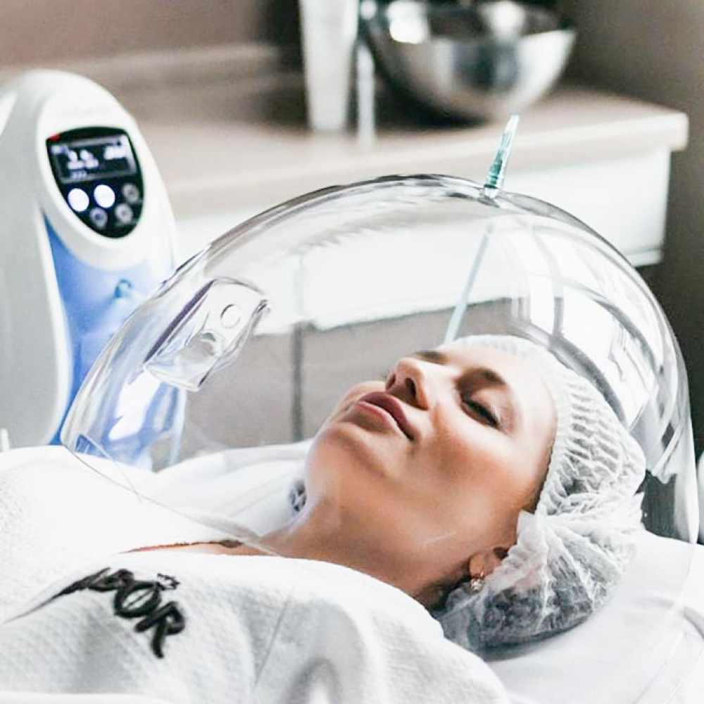 O2derm Oxygen facial at Desert Breeze Skin Care Aesthetics in Palm Springs, CA