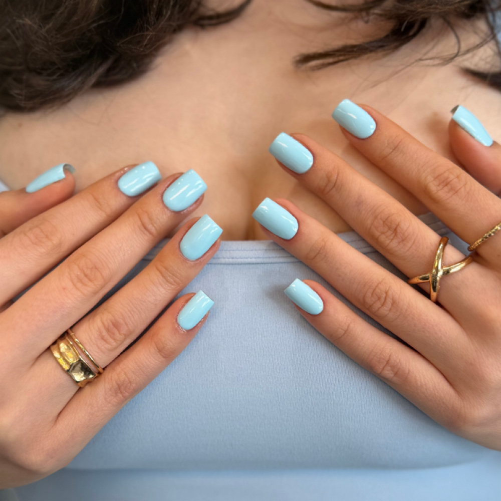 Builder Gel Manicure at Polished by Taliah in Woodland Hills, CA