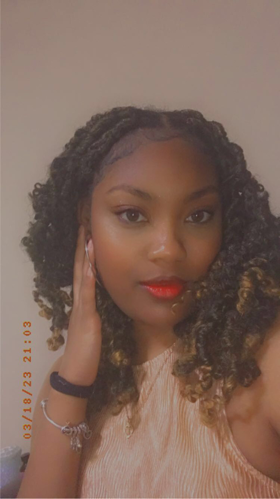 Shoulder Length Butterfly Locs