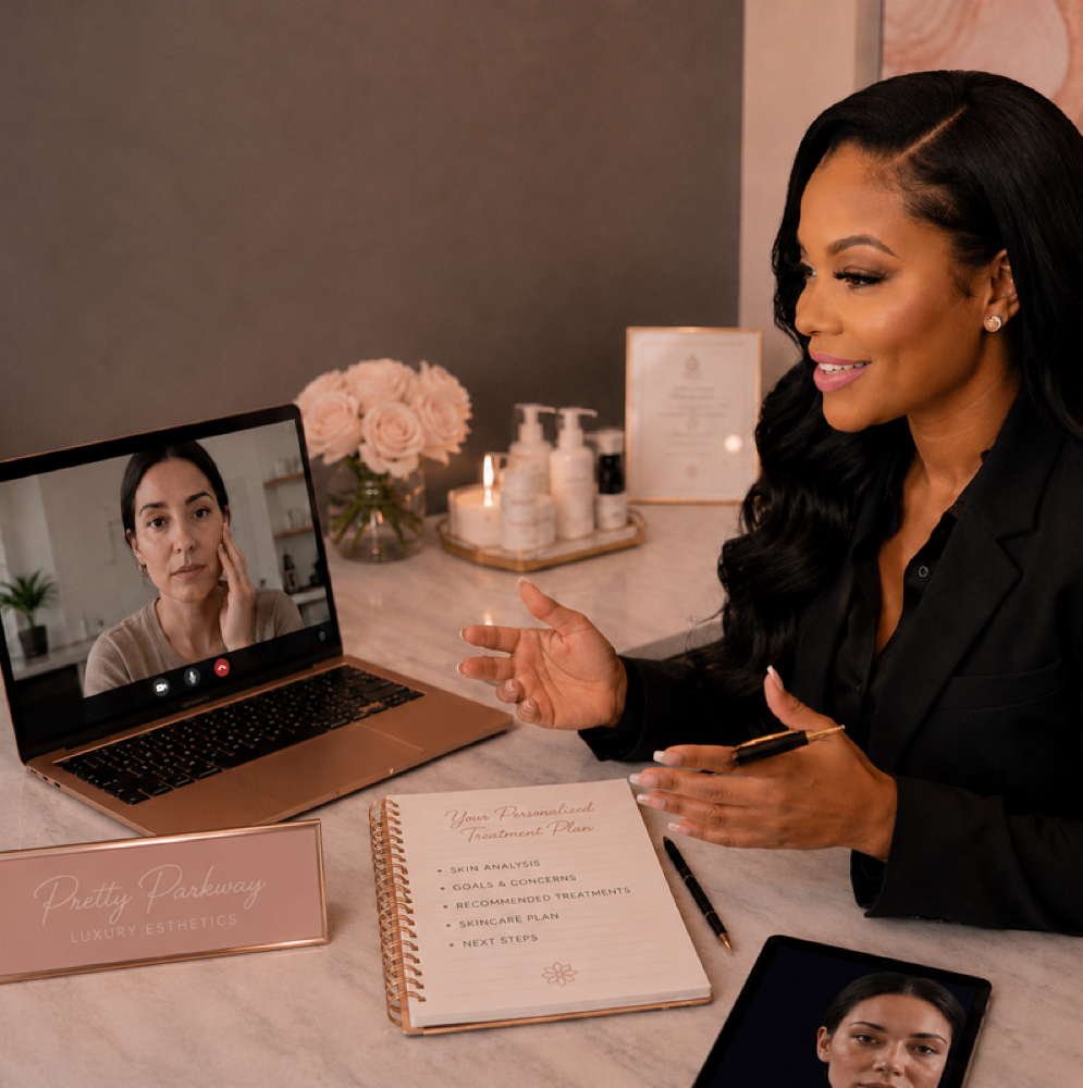 Virtual Skin Consultation at Pretty Parkway in Frisco, TX