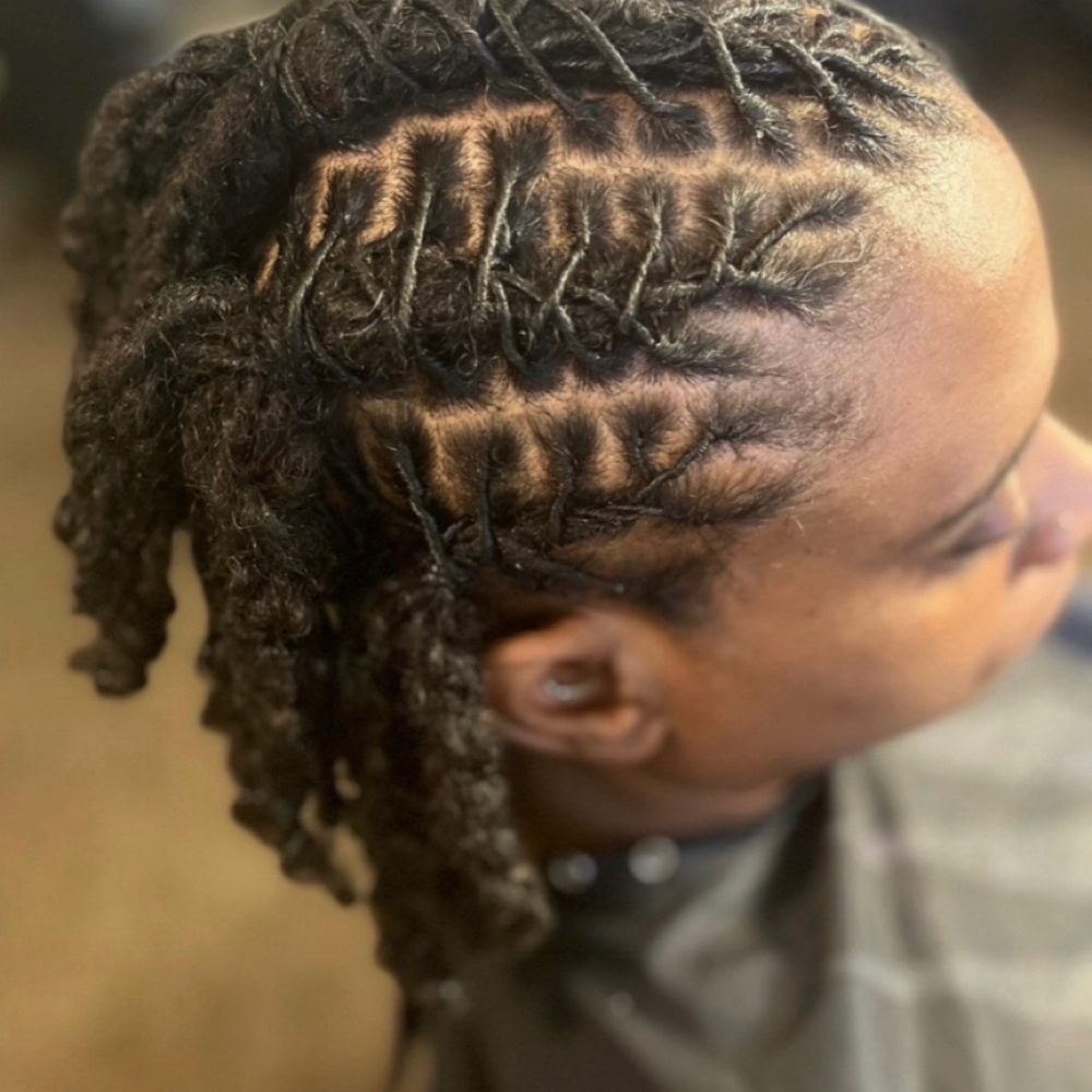 Small Retwist And Style at Nikki The Stylist in Elk Grove, CA