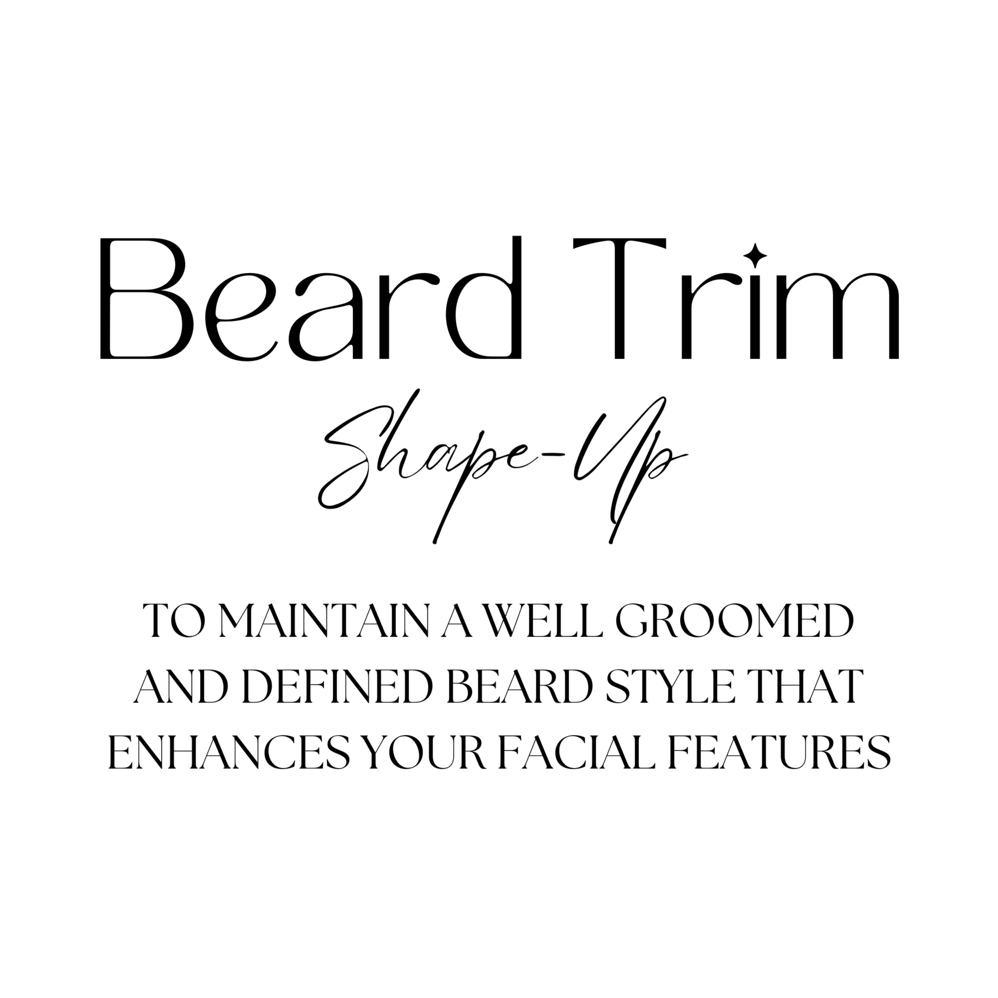 Beard Trim/Shape Up at Lovettsville Hair Studio in Lovettsville, VA