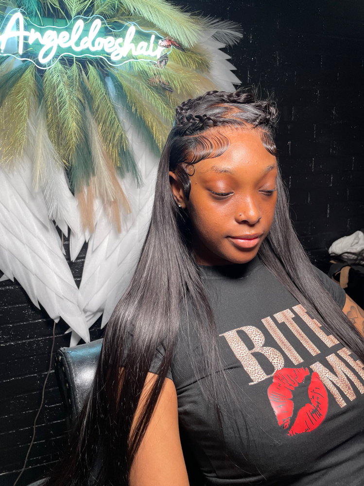 Frontal Sew In + Any Style at Angeldoeshair in Nashville, TN