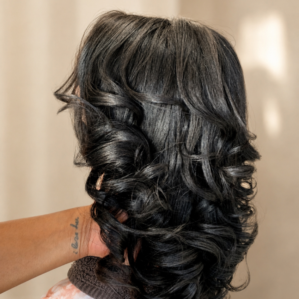 Luxe Silk Press at Glo Luxe Beauty in New Rochelle, NY
