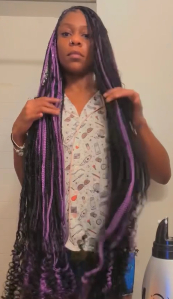 Small Knotless (butt Length)