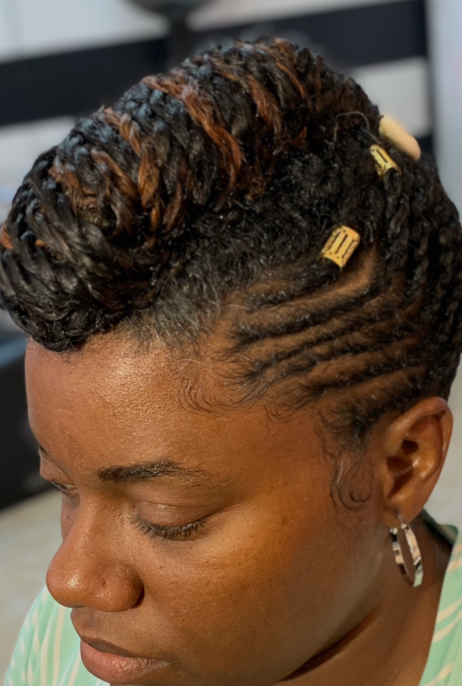 Protective Hair Style-no Hair Added at Thee 🦋 Butterfly Effect in Kilgore, TX