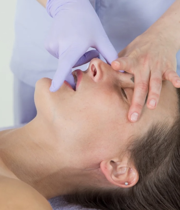 TMJ & neck Massage