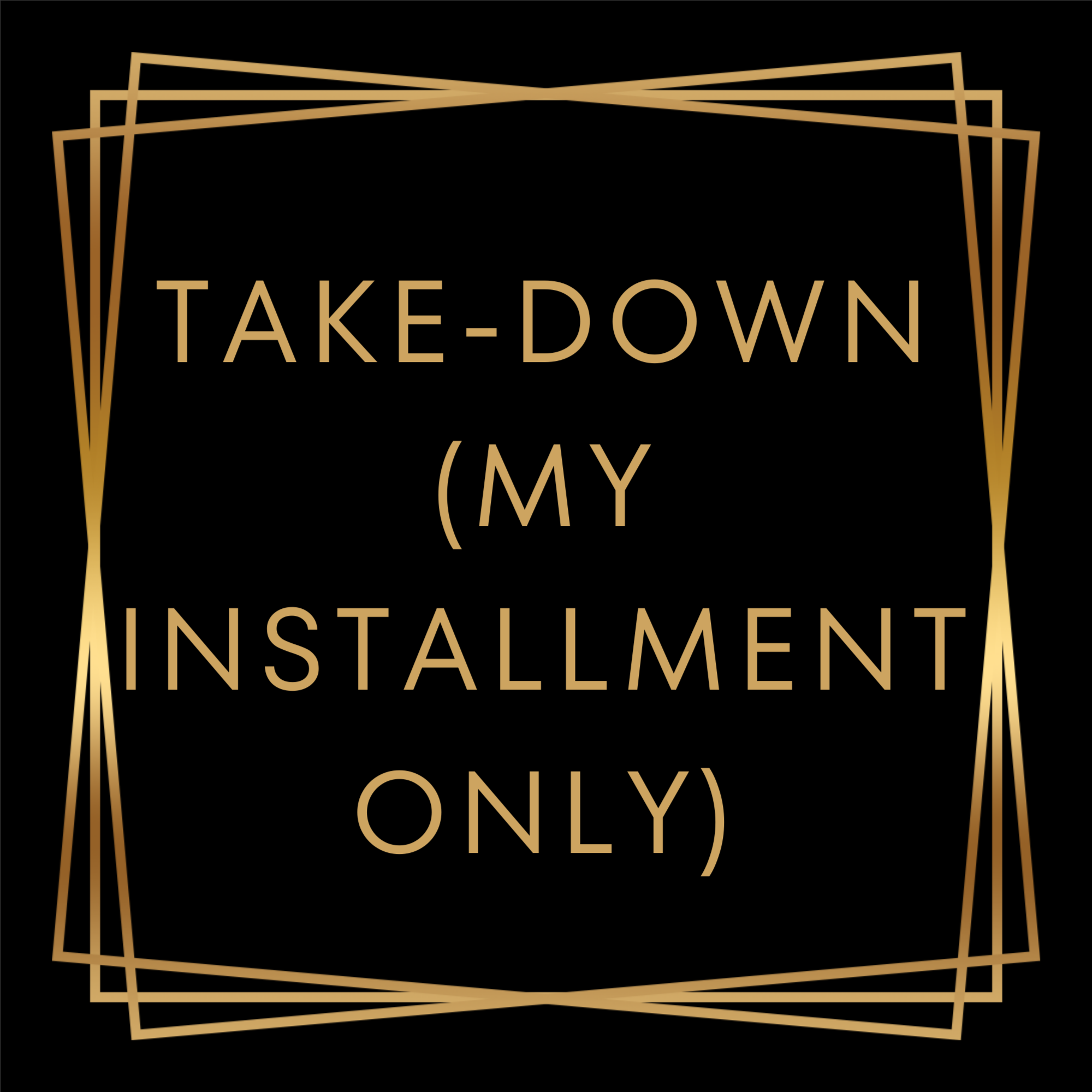 Take-Down (My Installment Only) at Hair By Sable Marie Studio in Saint Clair Shores, MI