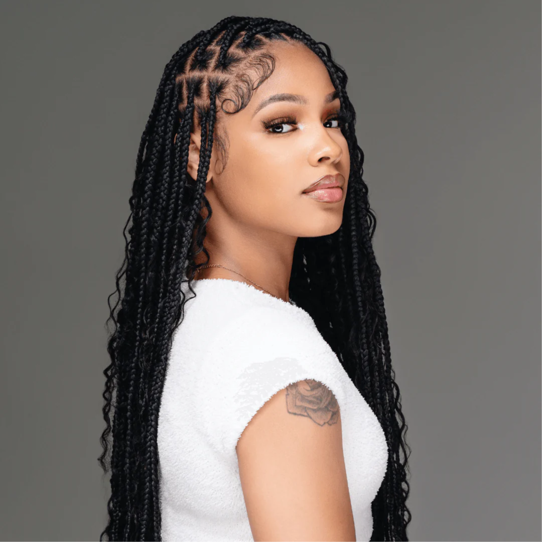 Bohemian Braids at Beauty By Lucky in Alexandria, VA