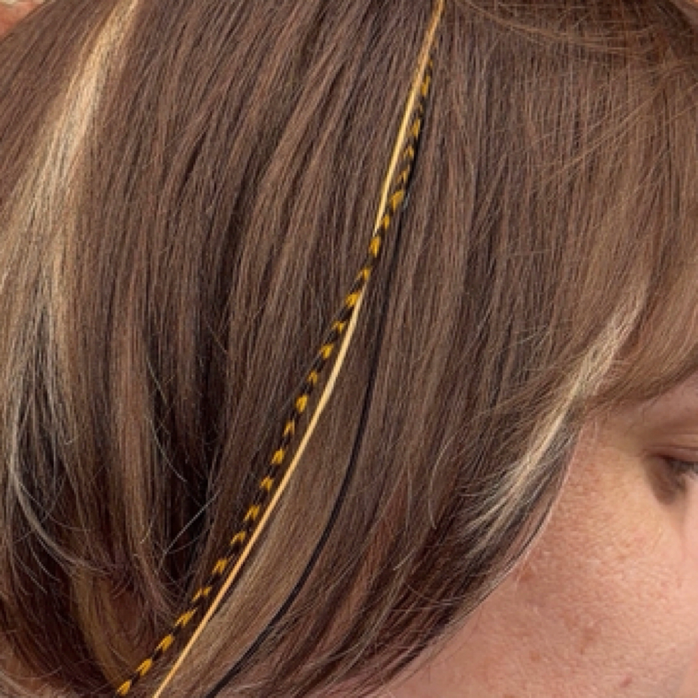 Tinsel & Feathers at Velvet Moon Hair & Nails Studio in Ventura, CA