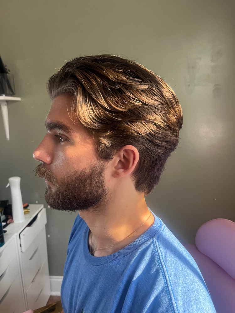 Long Hair Shear-Haircut