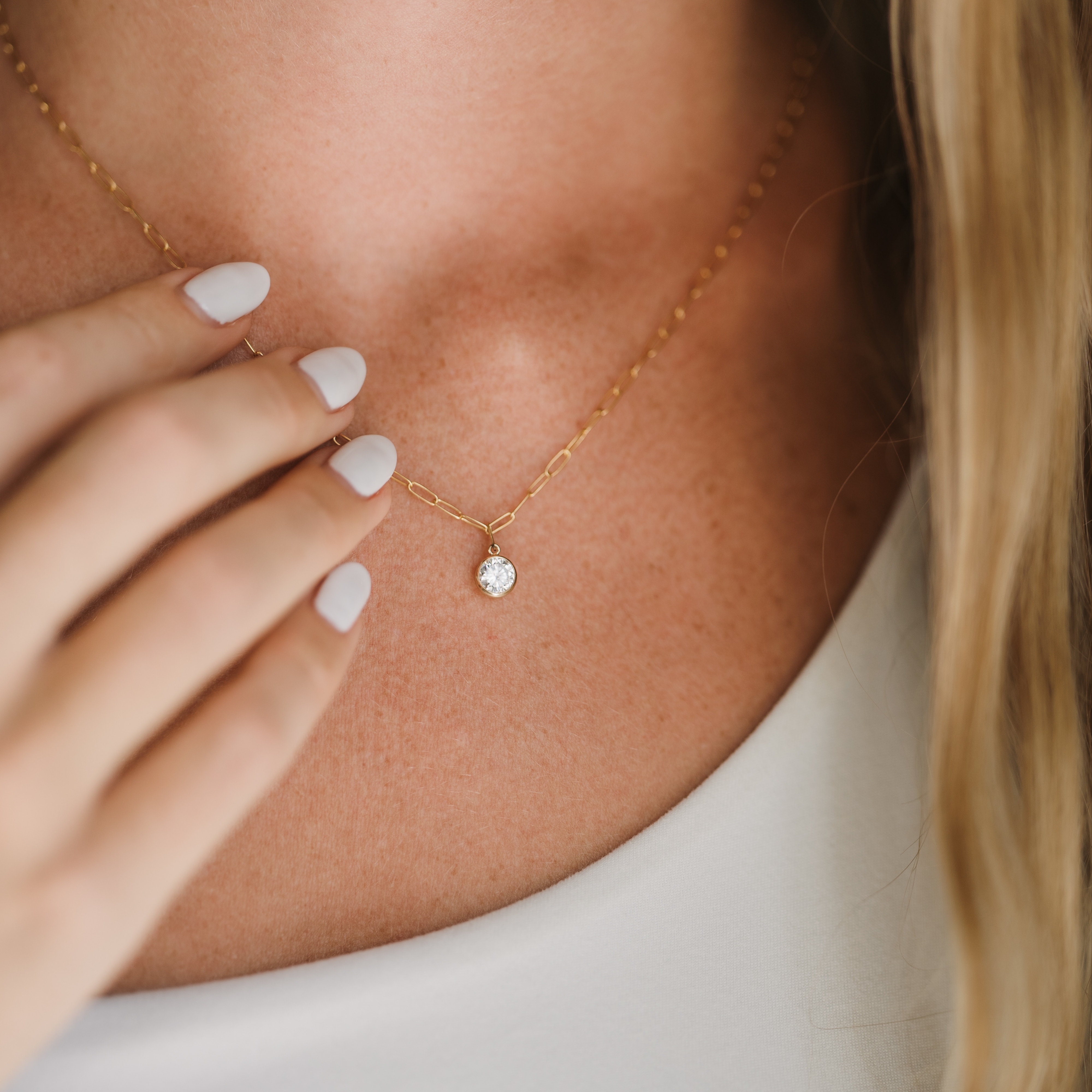 Permanent Necklace at Infinite Links by Analisa in Middletown, NY