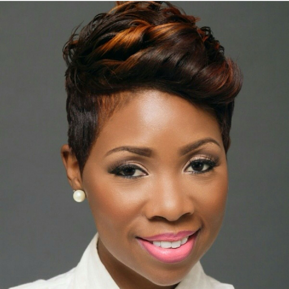 Side and back Cut and style at Candayce O Hair Artistry in houston, TX