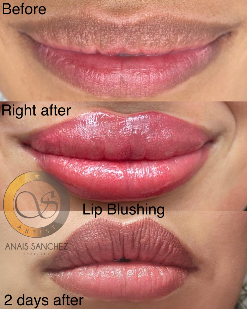 Lip Blushing (Color Correction OPT)