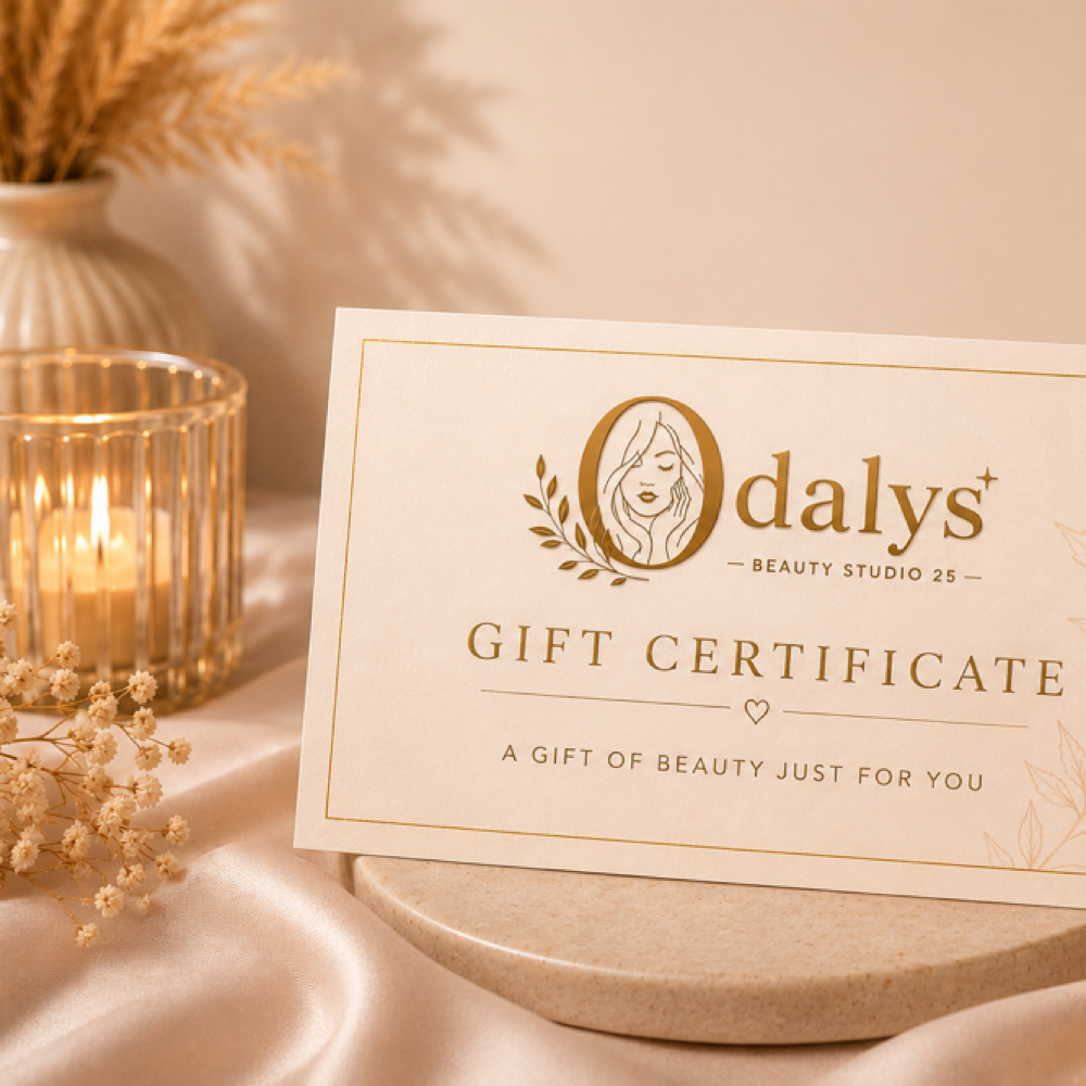 GIFT CARTIFICATE at Odalys Beauty Studio25 Private Luxury Studio in Brooksville, Fl in BROOKSVILLE, FL