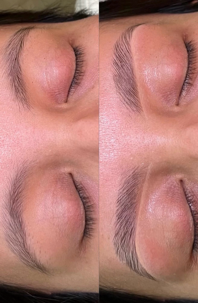 Eyebrow Lamination Includes Wax