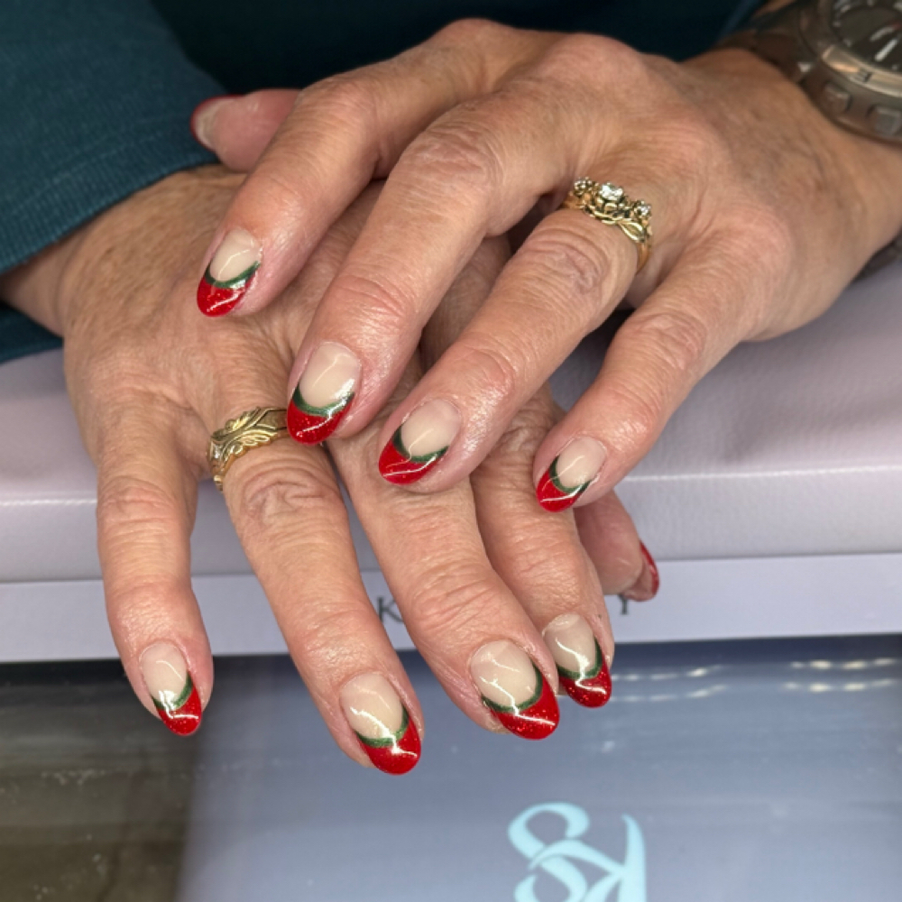 Gel Mani at Home Town Nails in Idaho Falls, ID