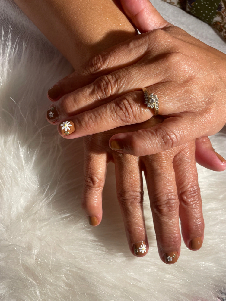 Nail Art (sticker/4 Fingers)