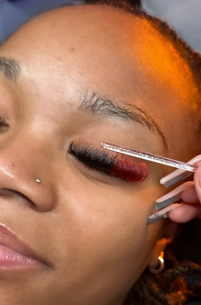 Colored Lashes *add On Only*