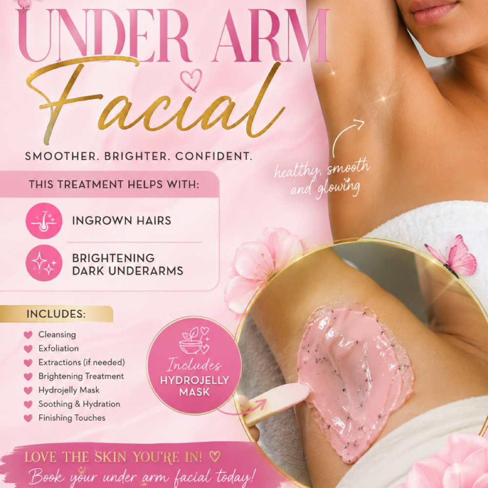 Underarm Detox & Glow Facial 🫧 at ✨Glow Skin & Lash Esthetics By Buzzy✨ in Crab Orchard, WV