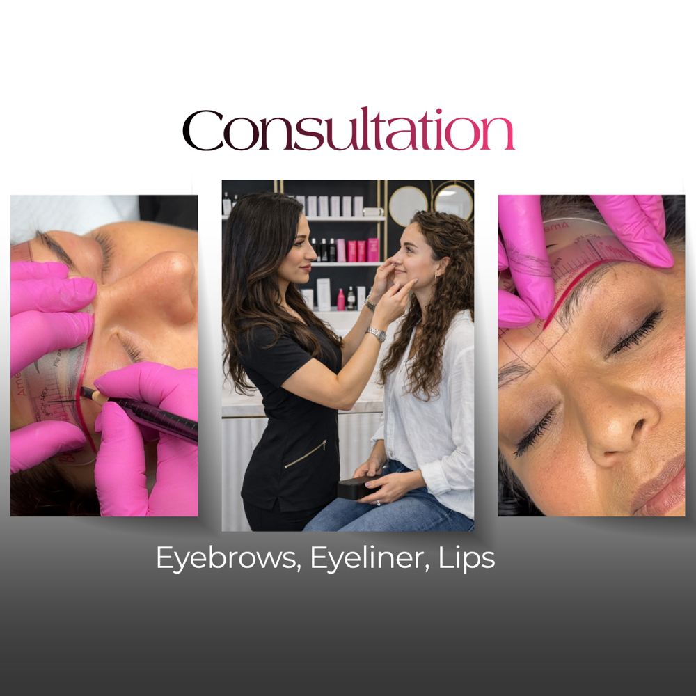 Consultation at Unique Beauty Permanent Makeup in Peoria, AZ